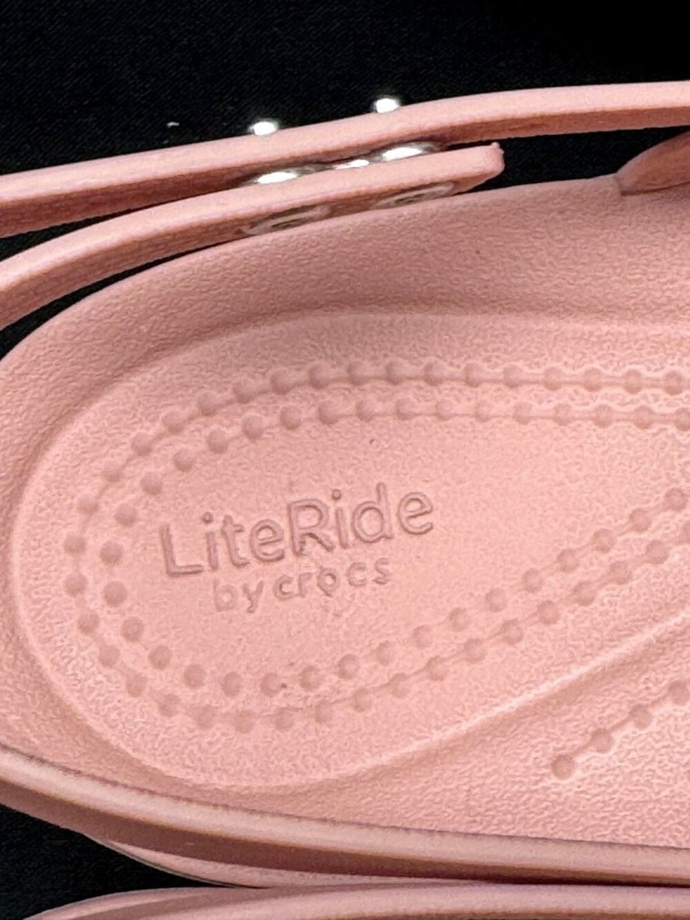Crocs Brooklyn Strappy Platform Sandals Blush Pink LiteRide Women's Size 8 - Picture 10 of 14